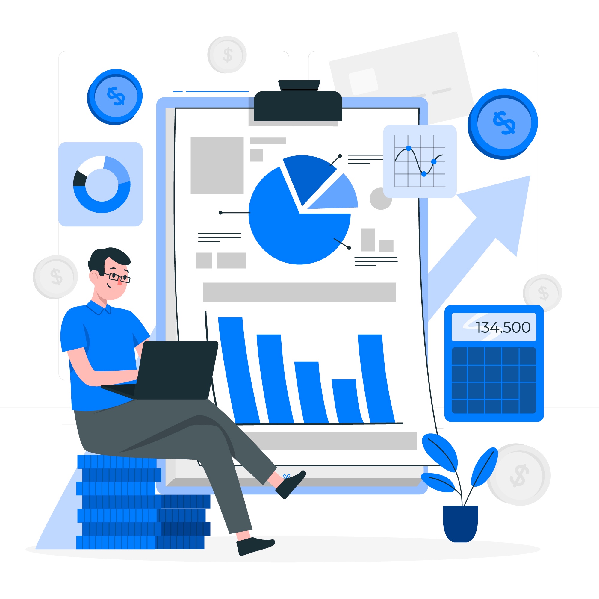 Budgeting illustration